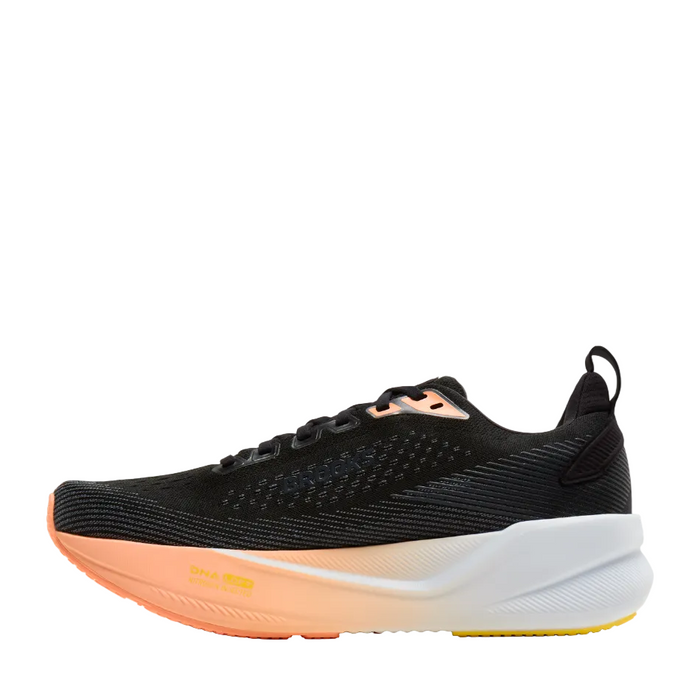 Brooks Women's Ghost Max 4 Running Shoes in Black/Folkstone/Cyber Peach AW26