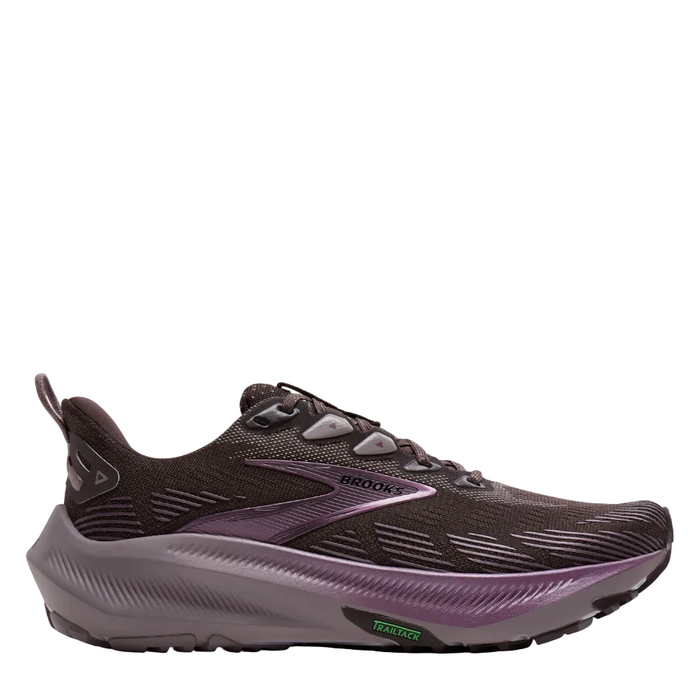 Brooks Women's Ghost Trail Running Shoes in Raisin/Purple/Metallic AW26
