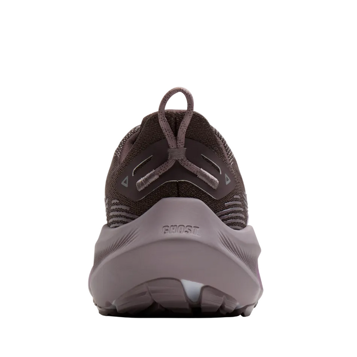 Brooks Women's Ghost Trail Running Shoes in Raisin/Purple/Metallic AW26