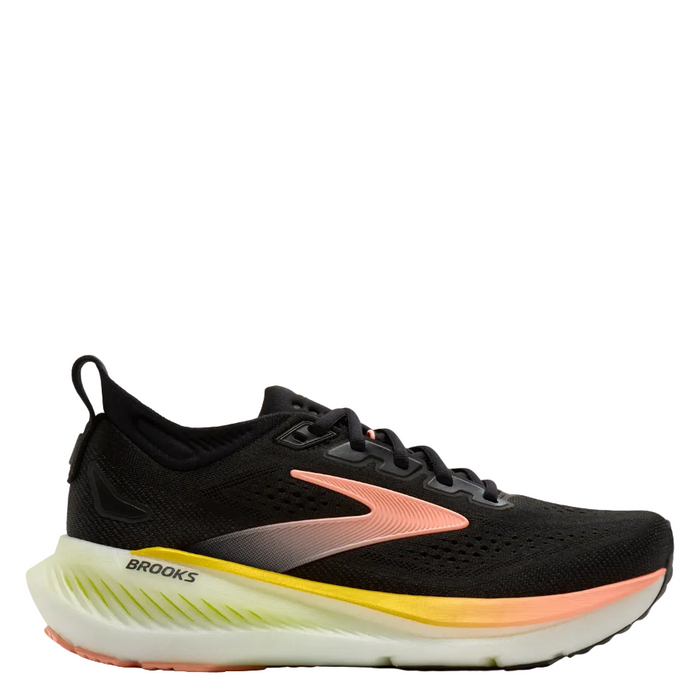 Brooks Women's Glycerin 23 Running Shoes in Black/Peach/Nightlife AW26