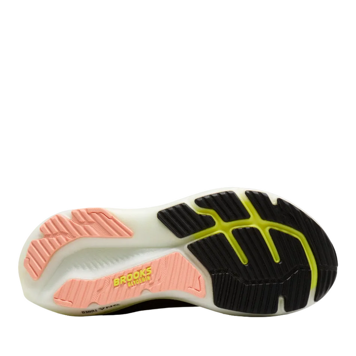 Brooks Women's Glycerin 23 Running Shoes in Black/Peach/Nightlife AW26