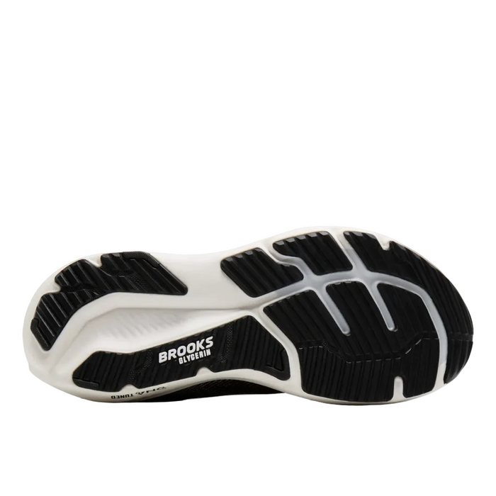 Brooks Women's Glycerin 23 Wide Fitting (D) Running Shoes in Black/Grey/White AW26