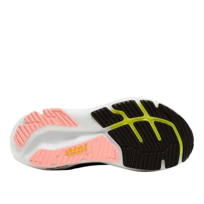 Brooks Women's Glycerin GTS 23 Running Shoes in Black/Peach/Nightlife AW26