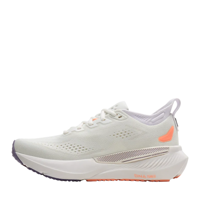 Brooks Women's Glycerin GTS 23 Running Shoes in White/Mulled Grape/Clear AW26