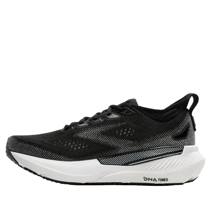 Brooks Women's Glycerin GTS 23 Wide Fitting (D) Running Shoes in Black/Grey/White AW26