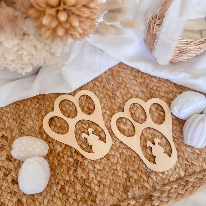 BUNNY FEET STENCIL | Plywood