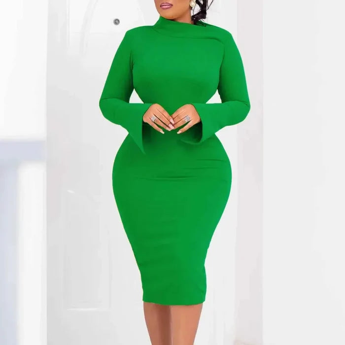 Business Dress for Women - Elegant Office Dress for Formal Work and Modest Attire for Mature Women - Allen-Fitness