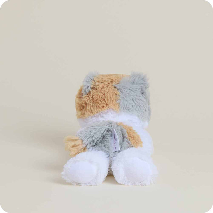 Heated Calico Cat Plush Warmies Junior
