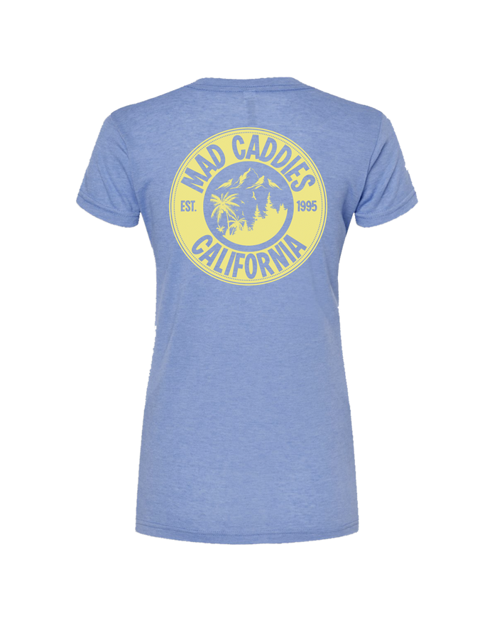 California Ladies Tee (Heather Blue)