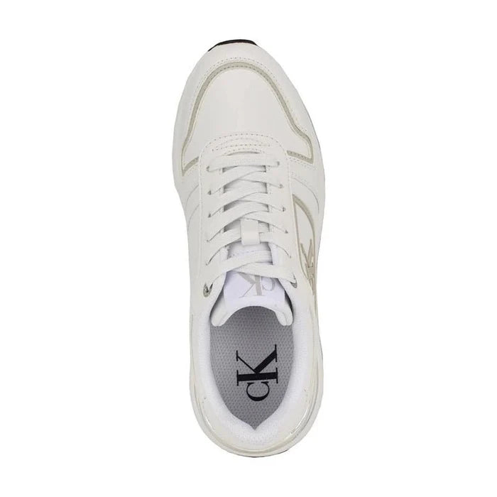 Calvin Klein Women's Vidya Almond Toe Casual Lace - up Sneakers CKW67 - Runner