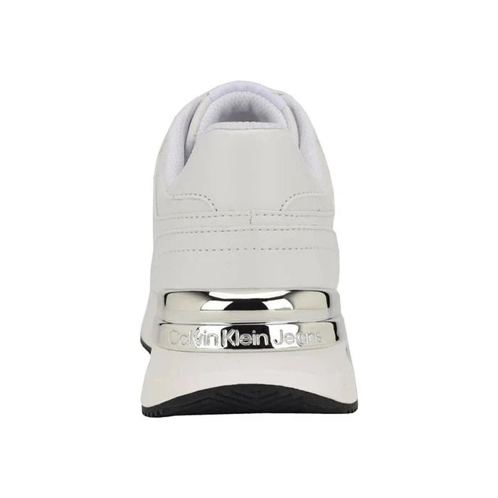 Calvin Klein Women's Vidya Almond Toe Casual Lace - up Sneakers CKW67 - Runner