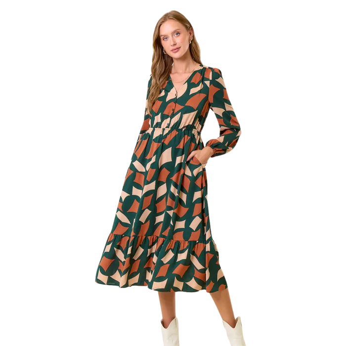 Canyon Grove Midi Dress