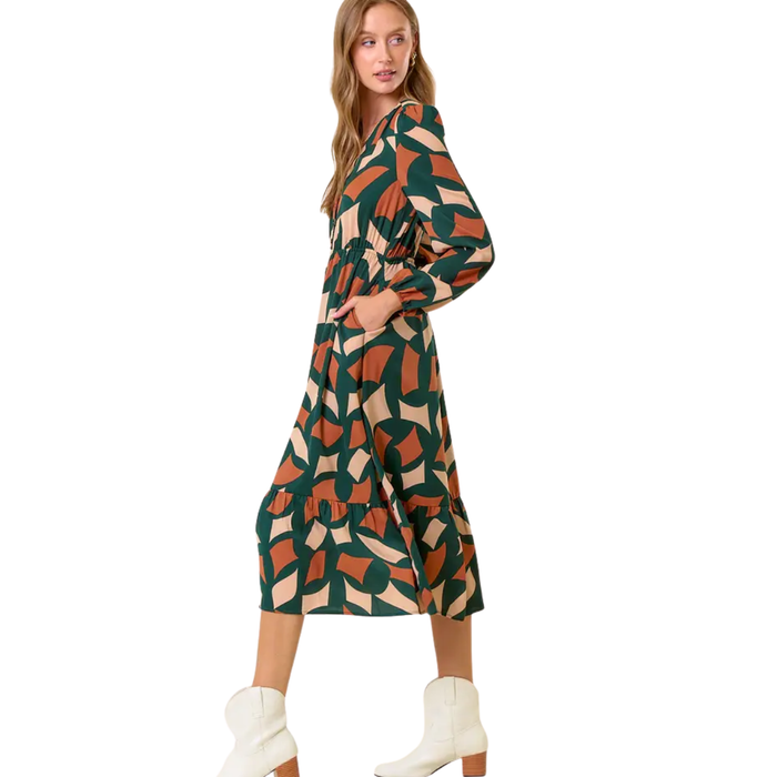 Canyon Grove Midi Dress