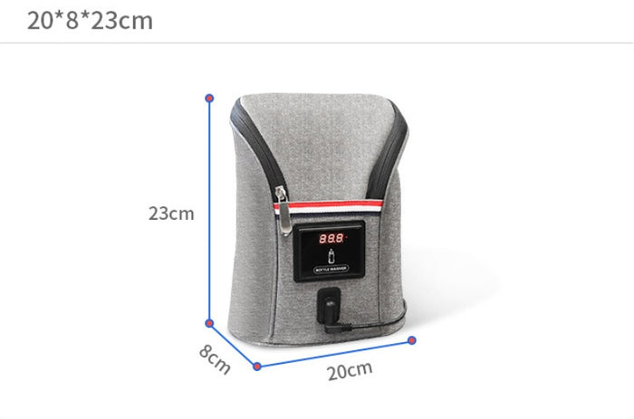Car USB Baby Bottle Warmer Portable Travel Milk Warmer