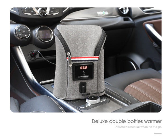 Car USB Baby Bottle Warmer Portable Travel Milk Warmer