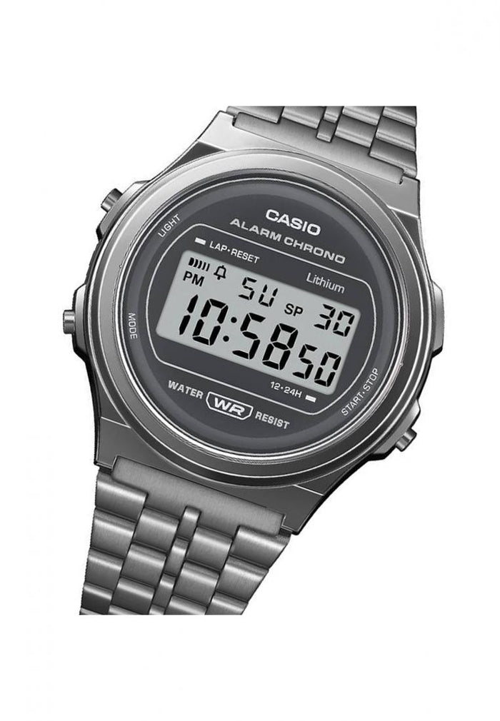 Casio A171WEGG-1A Digital Stainless Steel Strap Watch-Watch Portal Philippines