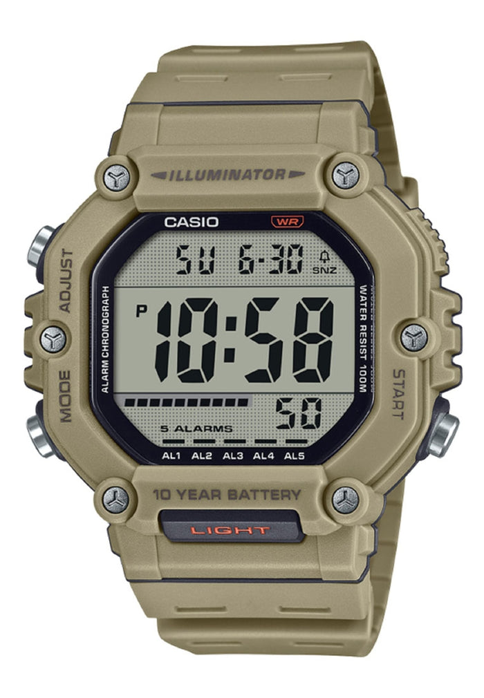 Casio AE-1600H-5A Digital Rubber Band Watch For Men-Watch Portal Philippines