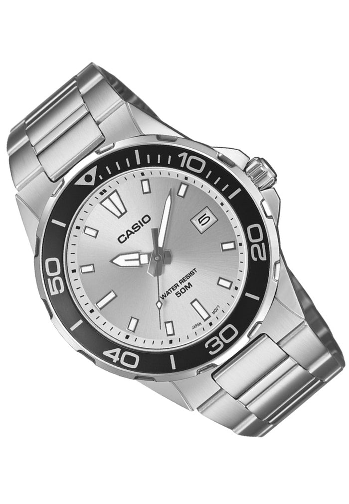 Casio Analog Stainless Steel Strap Watch for Men MTD-145D-7AVDF-Watch Portal Philippines