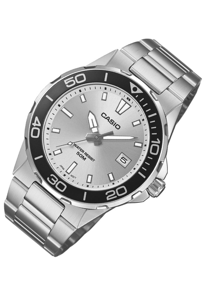 Casio Analog Stainless Steel Strap Watch for Men MTD-145D-7AVDF-Watch Portal Philippines