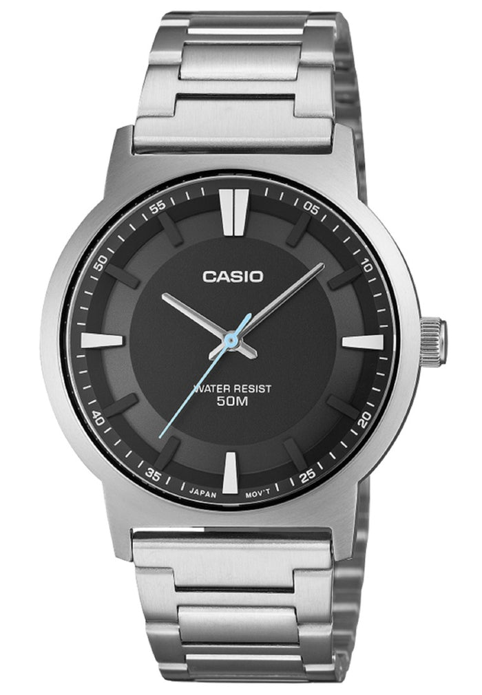 Casio Analog Stainless Steel Strap Watch for Men MTP-B220D-1AVDF-Watch Portal Philippines