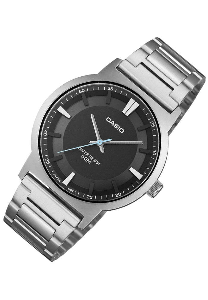 Casio Analog Stainless Steel Strap Watch for Men MTP-B220D-1AVDF-Watch Portal Philippines