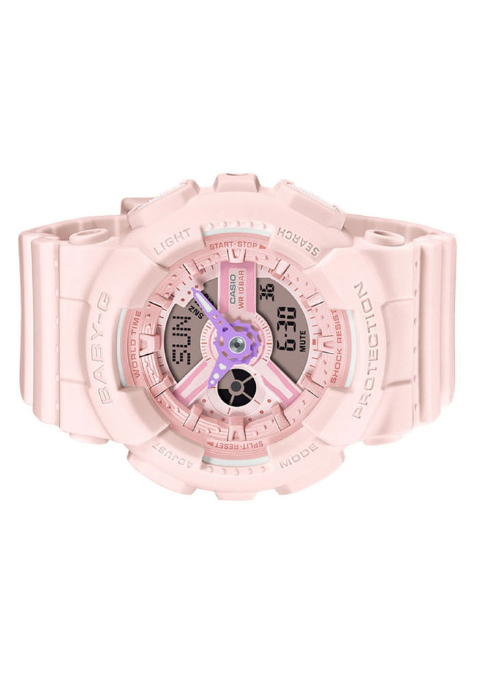 Casio Baby-g BA-110AH-4A Digital Analog Rubber Strap Watch for Women-Watch Portal Philippines