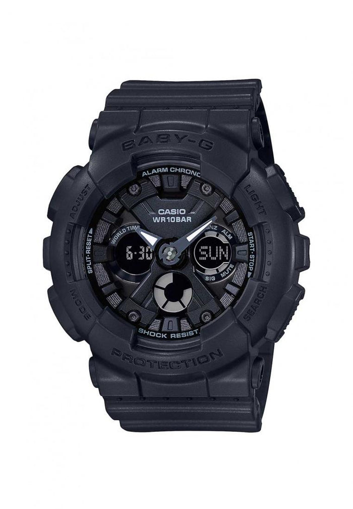 Casio Baby-g BA-130-1A Digital Analog Rubber Strap Watch For Women-Watch Portal Philippines