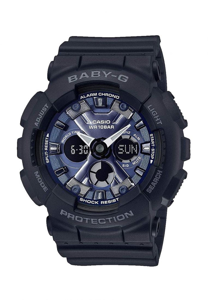 Casio Baby-g BA-130-1A2 Digital Analog Rubber Strap Watch For Women-Watch Portal Philippines