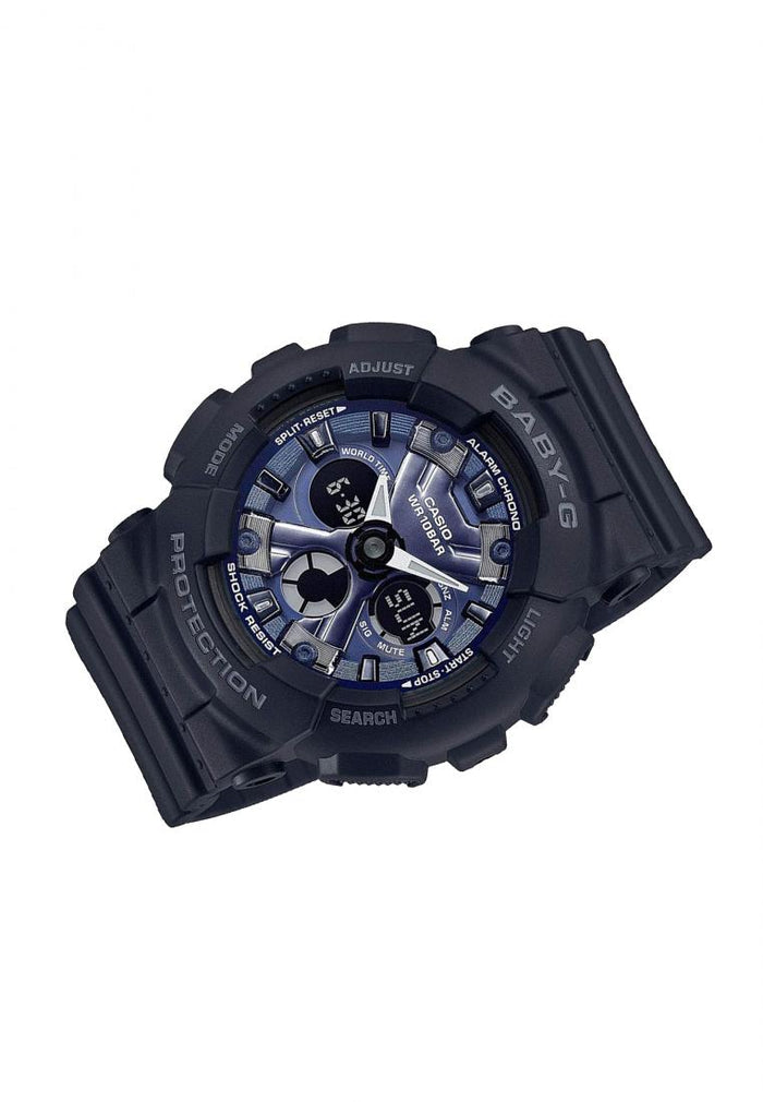 Casio Baby-g BA-130-1A2 Digital Analog Rubber Strap Watch For Women-Watch Portal Philippines