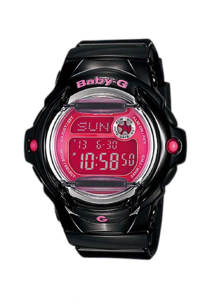 Casio Baby-g BG-169R-1B Digital Rubber Strap Watch For Women-Watch Portal Philippines