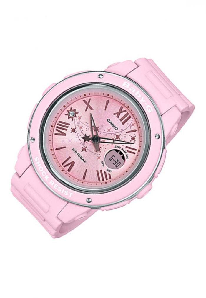 Casio Baby-g BGA-150ST-4A Digital Analog Rubber Strap Watch For Women-Watch Portal Philippines