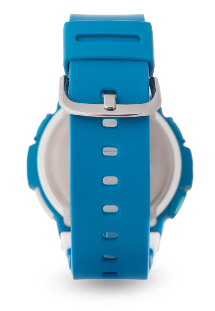 Casio Baby-g BGA-210-2BDR Digital Analog Rubber Strap Watch For Women-Watch Portal Philippines