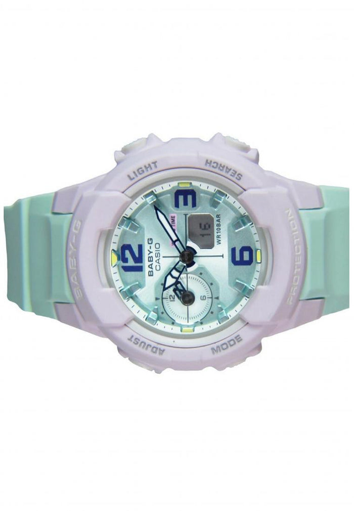 Casio Baby-g BGA-230PC-6B Digital Analog Rubber Strap Watch For Women-Watch Portal Philippines
