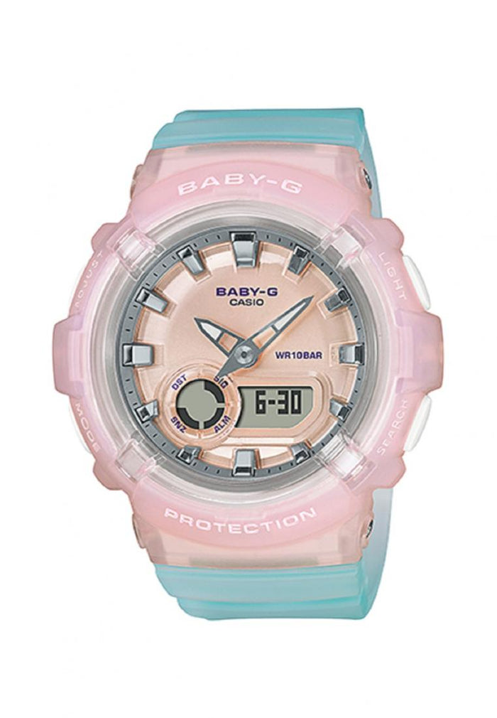 Casio Baby-g BGA-280-4A3 Digital Analog Rubber Strap Watch For Women-Watch Portal Philippines
