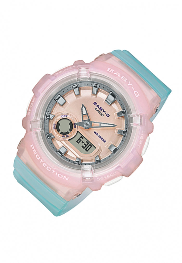 Casio Baby-g BGA-280-4A3 Digital Analog Rubber Strap Watch For Women-Watch Portal Philippines