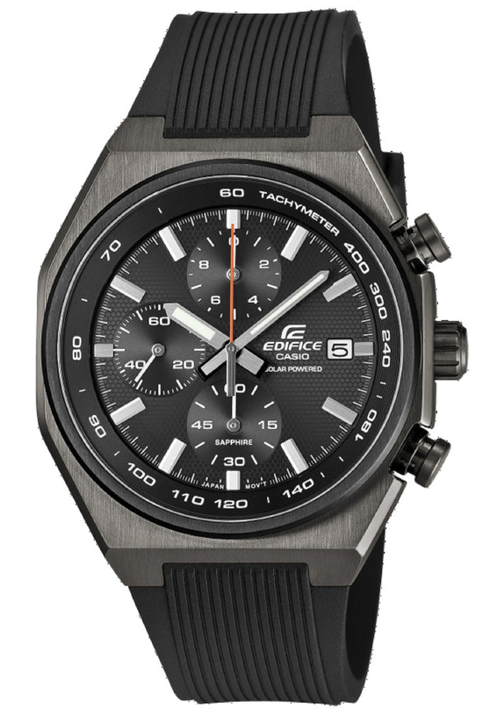 Casio Edifice Chronograph Rubber Strap Solar Watch for Men EFS-S660PB-1ADF-Watch Portal Philippines