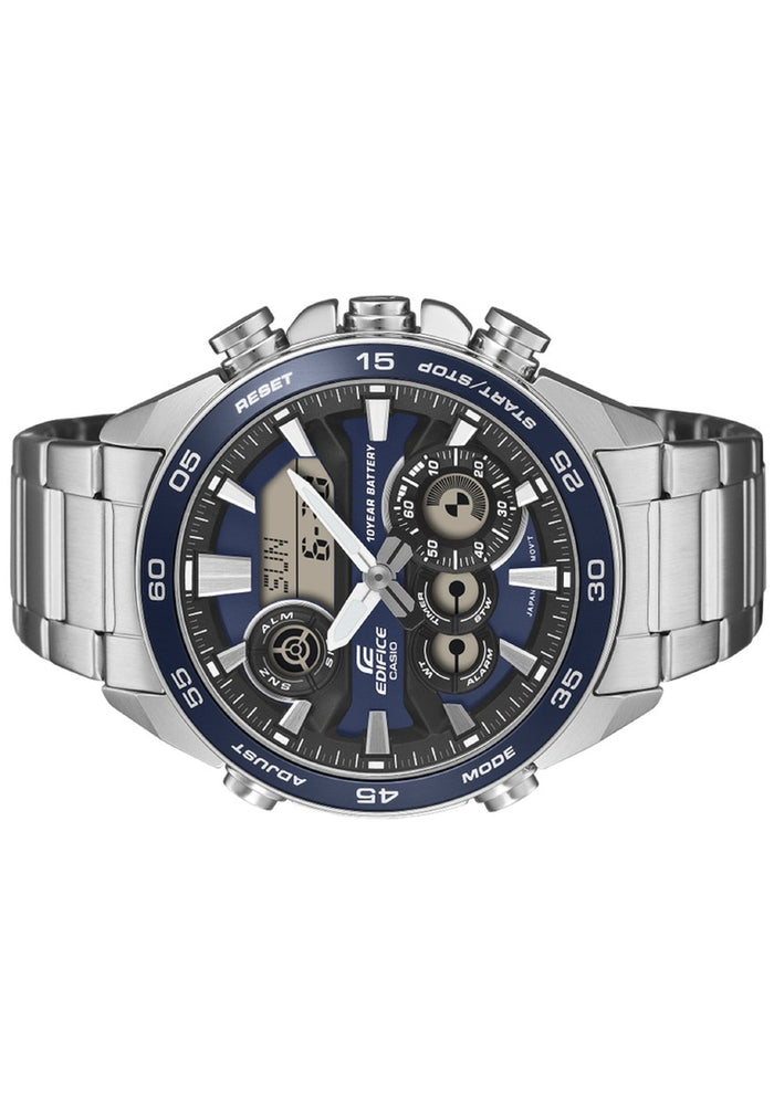 Casio Edifice ERA-130D-2ADF Stainless Steel Strap Digital Analog Watch for Men-Watch Portal Philippines