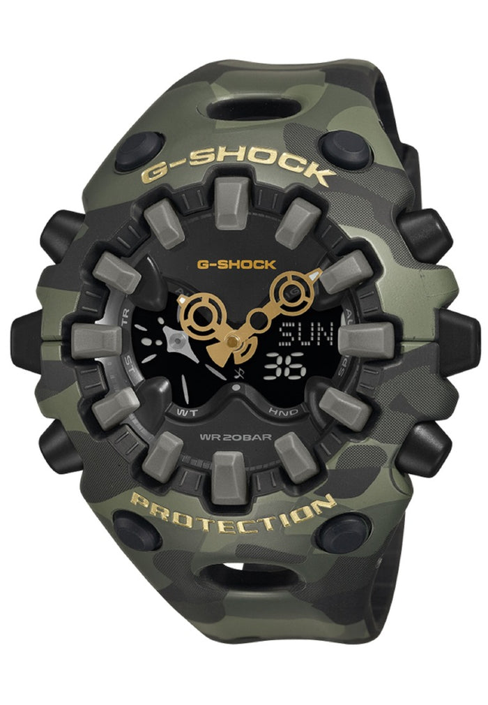 Casio G-shock "Bold Camo & Gold" Digital Analog Rubber Strap Watch for Men GA-V01CMG-3ADR-Watch Portal Philippines