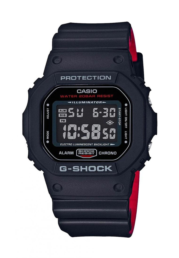 Casio G-shock DW-5600HR-1DR Digital Rubber Strap Watch For Men-Watch Portal Philippines