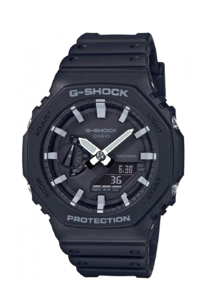 Casio G-shock GA-2100-1A Digital Analog Rubber Strap Watch For Men-Watch Portal Philippines
