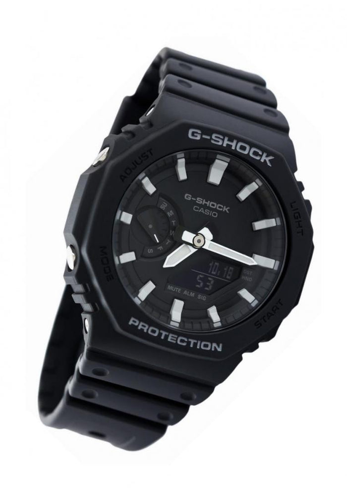 Casio G-shock GA-2100-1A Digital Analog Rubber Strap Watch For Men-Watch Portal Philippines