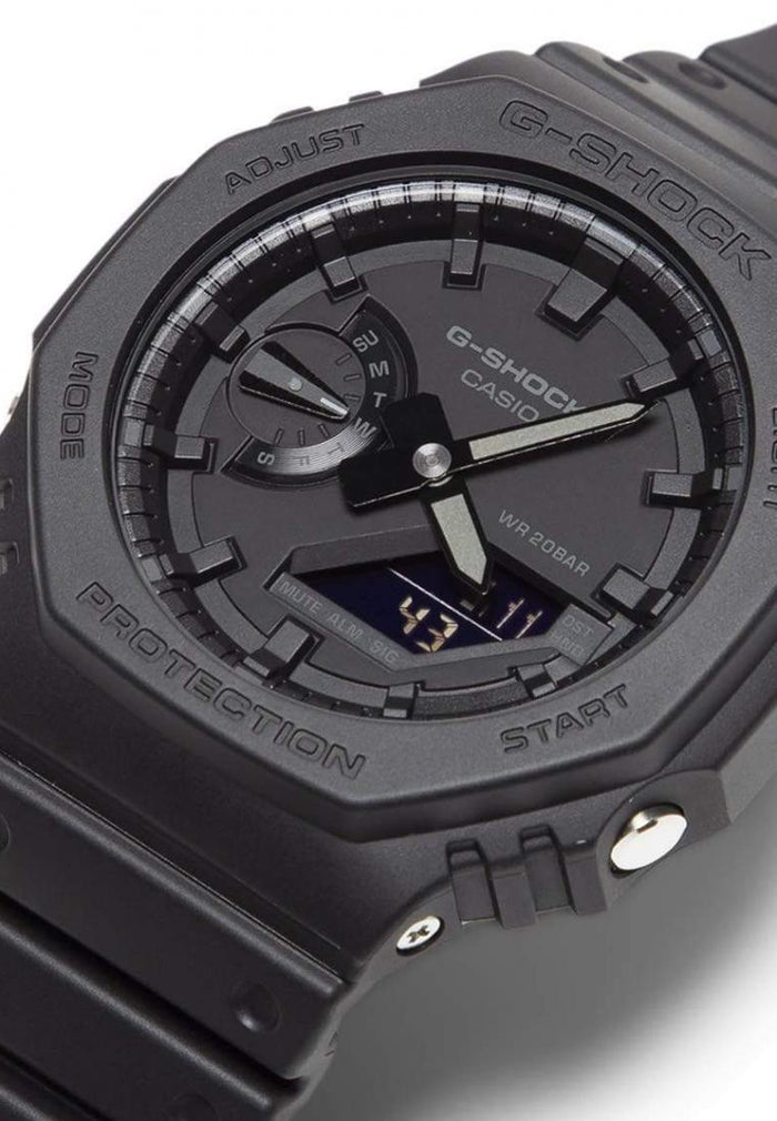 Casio G-shock GA-2100-1A1 Digital Analog Rubber Strap Watch For Men-Watch Portal Philippines