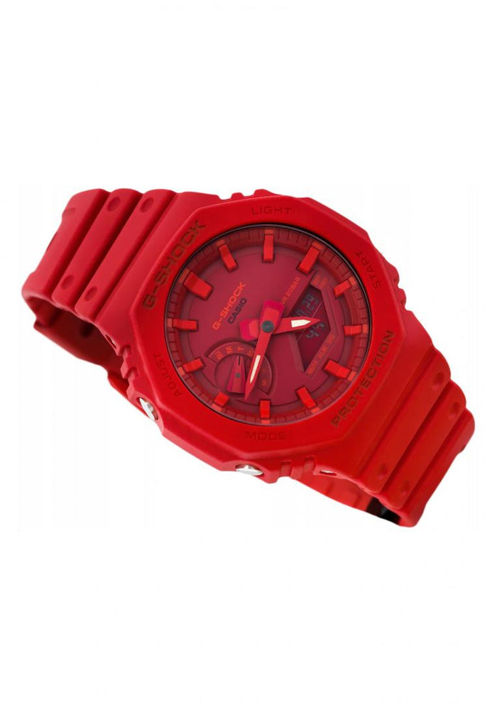 Casio G-shock GA-2100-4A Digital Analog Rubber Strap Watch For Men-Watch Portal Philippines