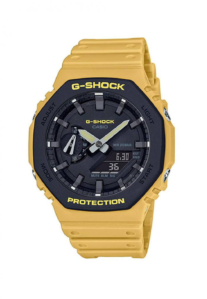 Casio G-shock GA-2110SU-9A Digital Analog Rubber Strap Watch For Men-Watch Portal Philippines