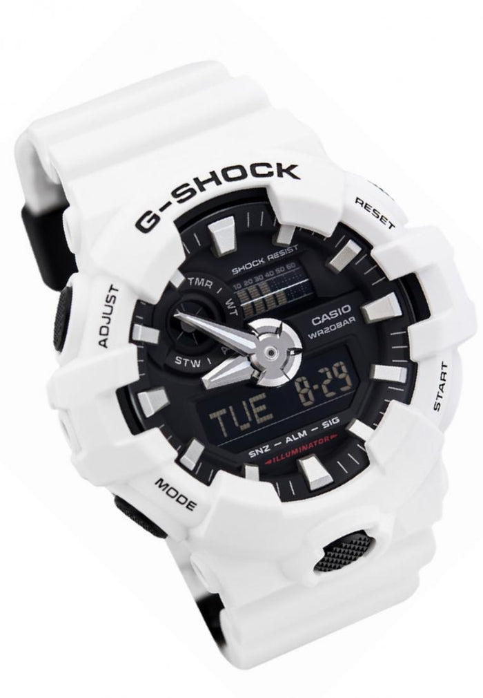 Casio G-shock GA-700-7A Digital Analog Rubber Strap Watch For Men-Watch Portal Philippines