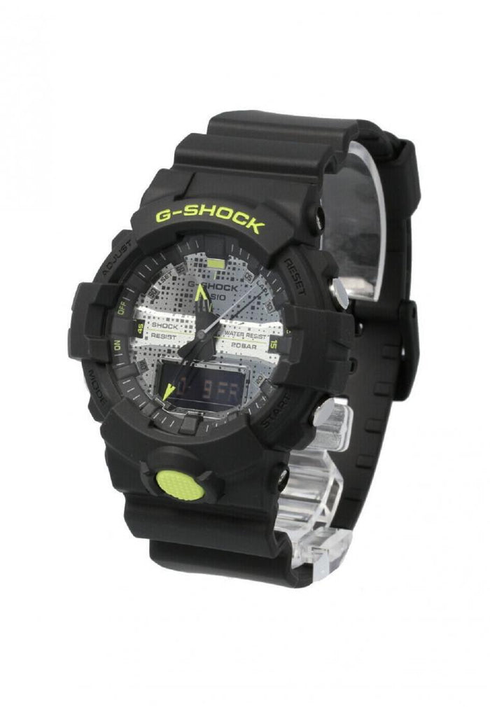 Casio G-shock GA-800DC-1A Digital Analog Rubber Strap Watch For Men-Watch Portal Philippines