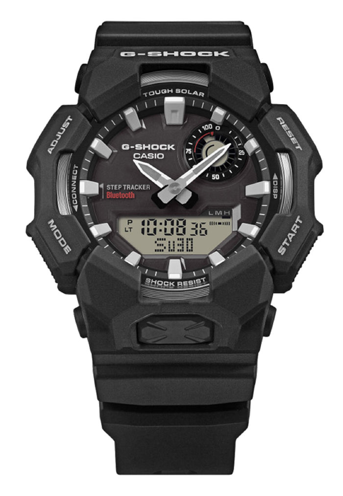 Casio G-shock GA-B010-1ADR Digital Analog Rubber Strap Solar Bluetooth Watch for Men-Watch Portal Philippines