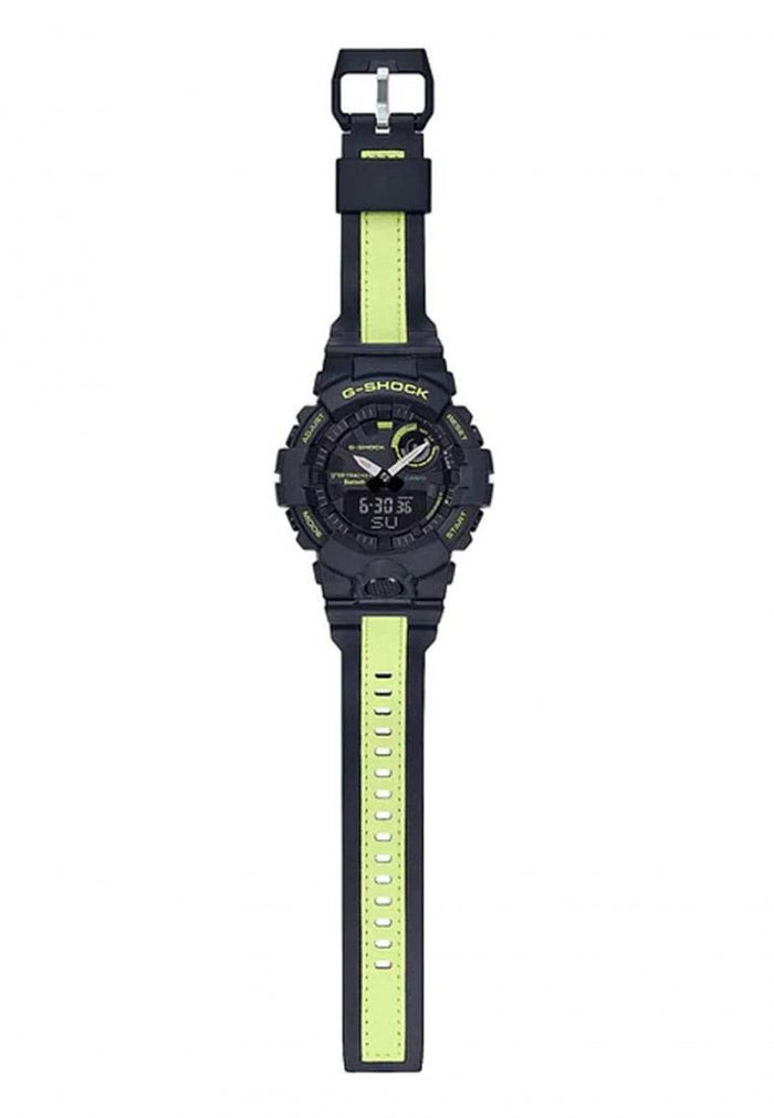 Casio G-shock GBA-800LU-1A1 Bluetooth Digital Analog Rubber Strap Watch For Men-Watch Portal Philippines