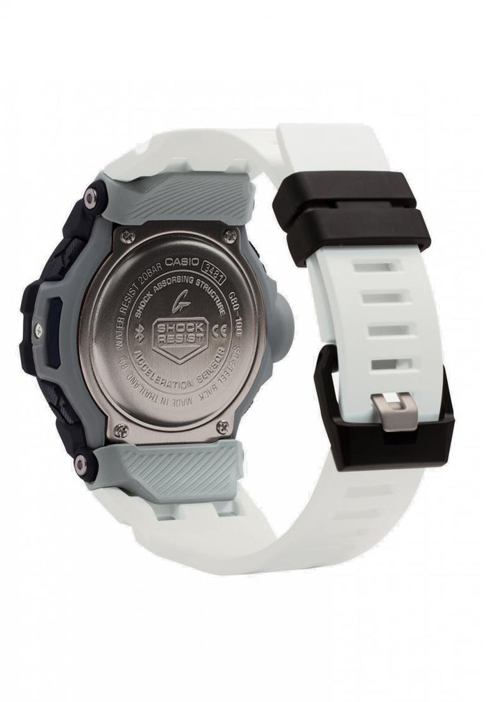 Casio G-shock GBD-100-1A7 Bluetooth Digital Rubber Strap Watch For Men-Watch Portal Philippines