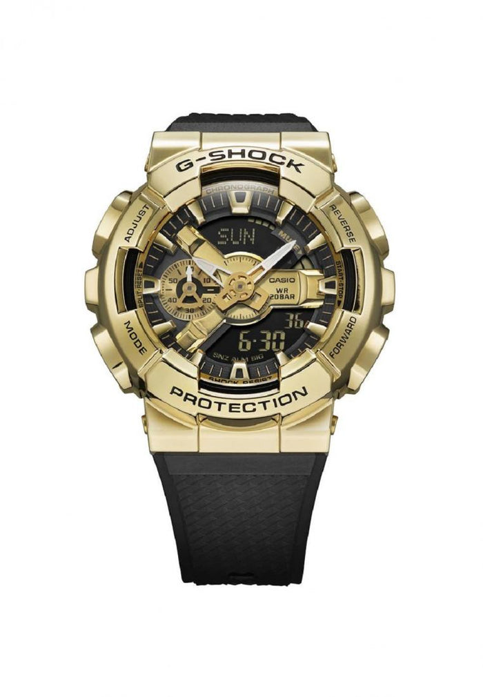 Casio G-shock GM-110G-1A9 Digital Analog Rubber Strap Watch-Watch Portal Philippines